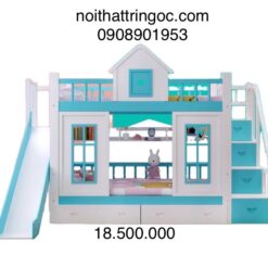 Giường ngôi nhà có cầu trượt 12