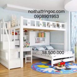 Giường Tầng Đa Năng Kết Hợp Bàn Học Thông Minh 25