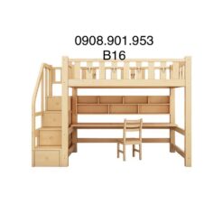 Giường Tầng Đa Năng Kết Hợp Bàn Học Thông Minh 22