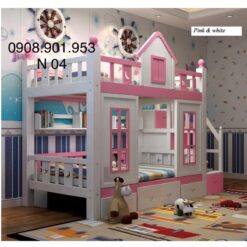 Giường tầng hình Ngôi nhà 03
