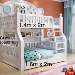 Giường tim cầu thang đơn 02