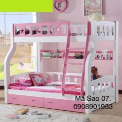 Giường tim cầu thang đơn 11